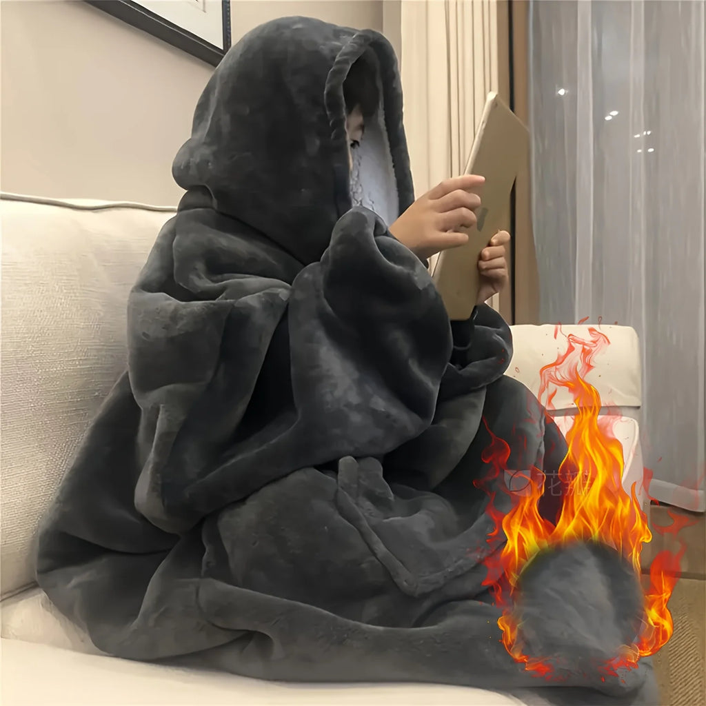Comfy Oversized Blanket Hoodie