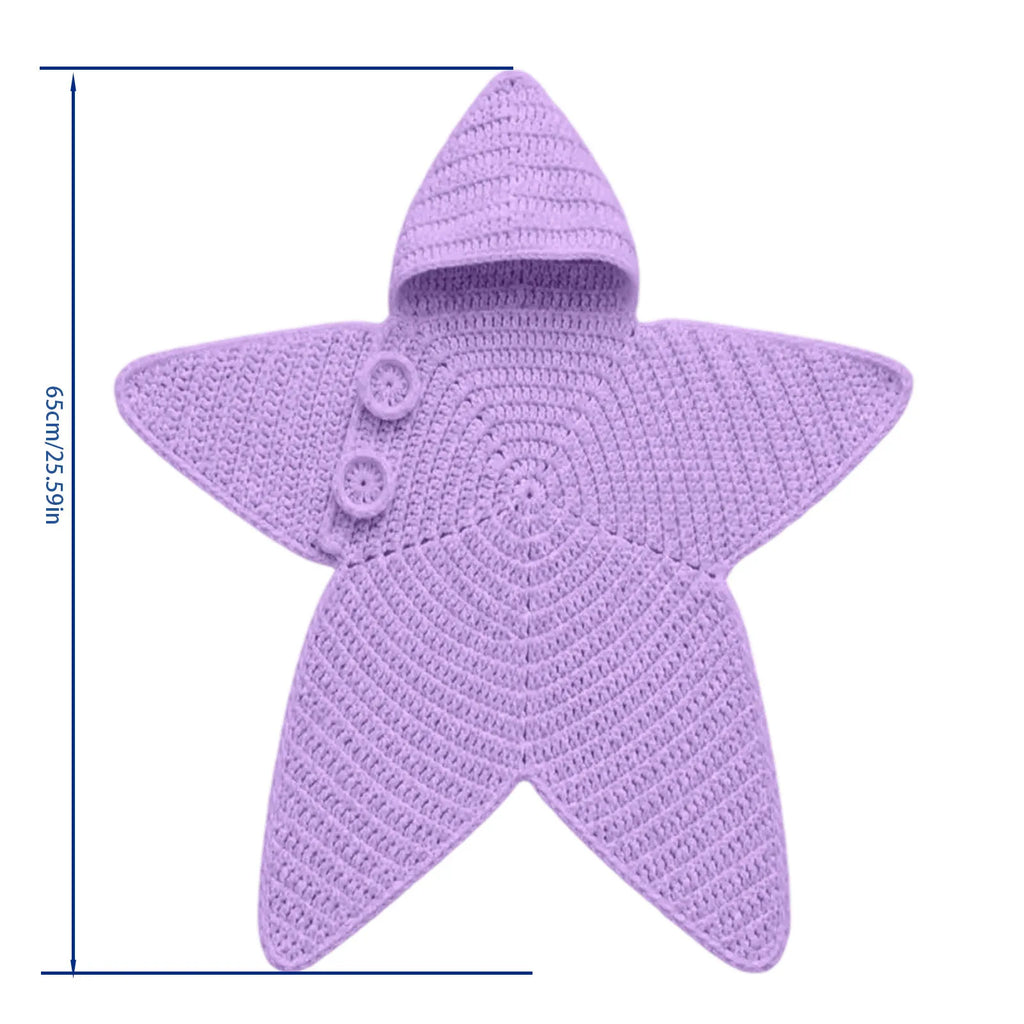 Baby Crocheted Romper Starfish