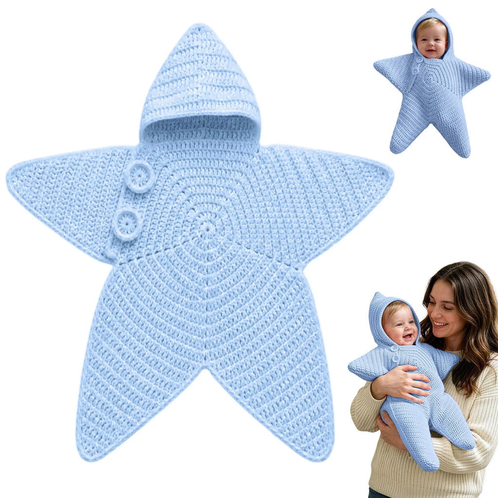 Baby Crocheted Romper Starfish
