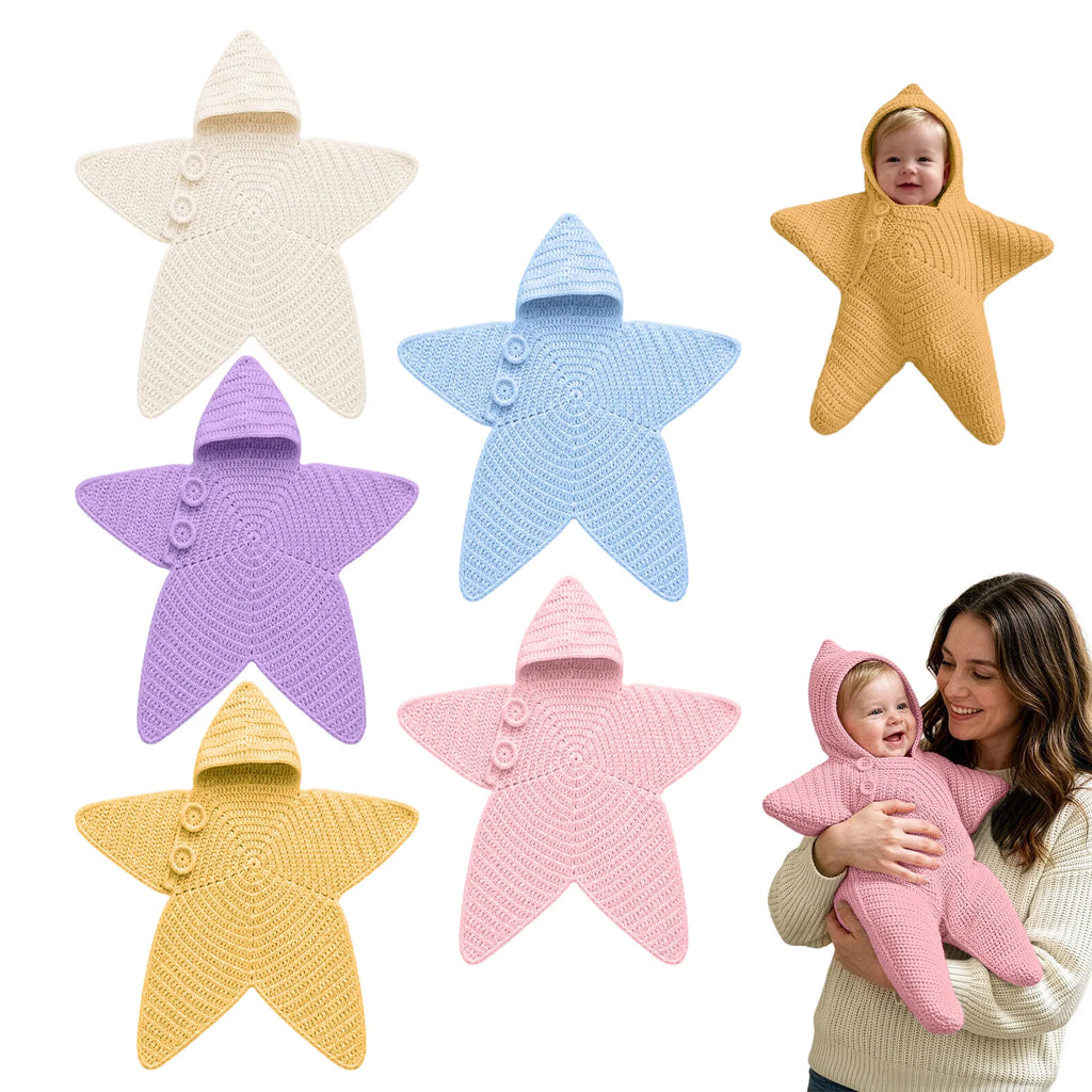 Baby Crocheted Romper Starfish