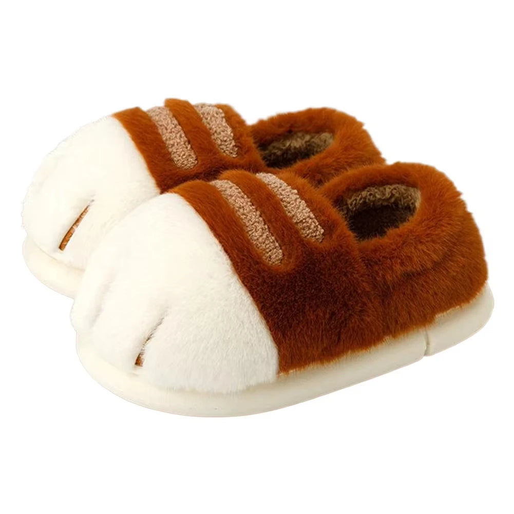 Adorable Kitty Claw Furry Slippers 🐾