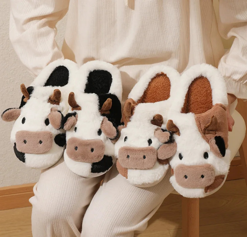 Moo Slippers