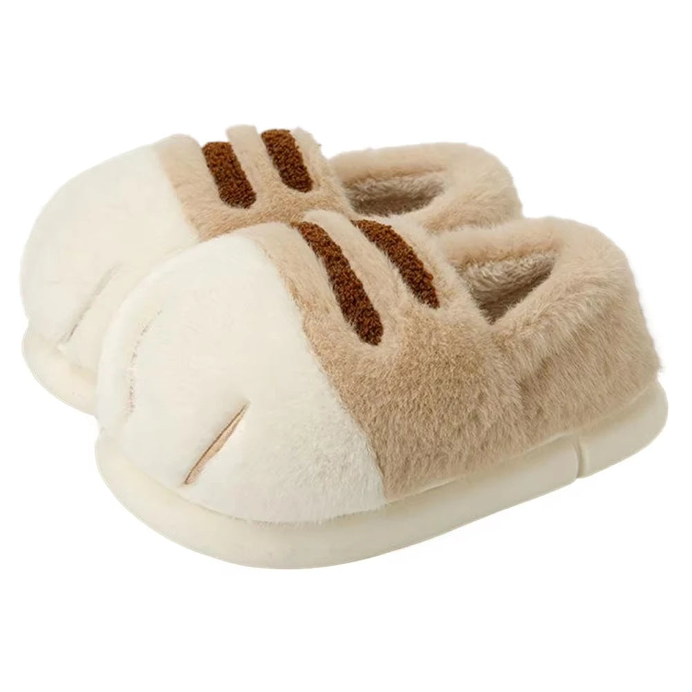 Adorable Kitty Claw Furry Slippers 🐾