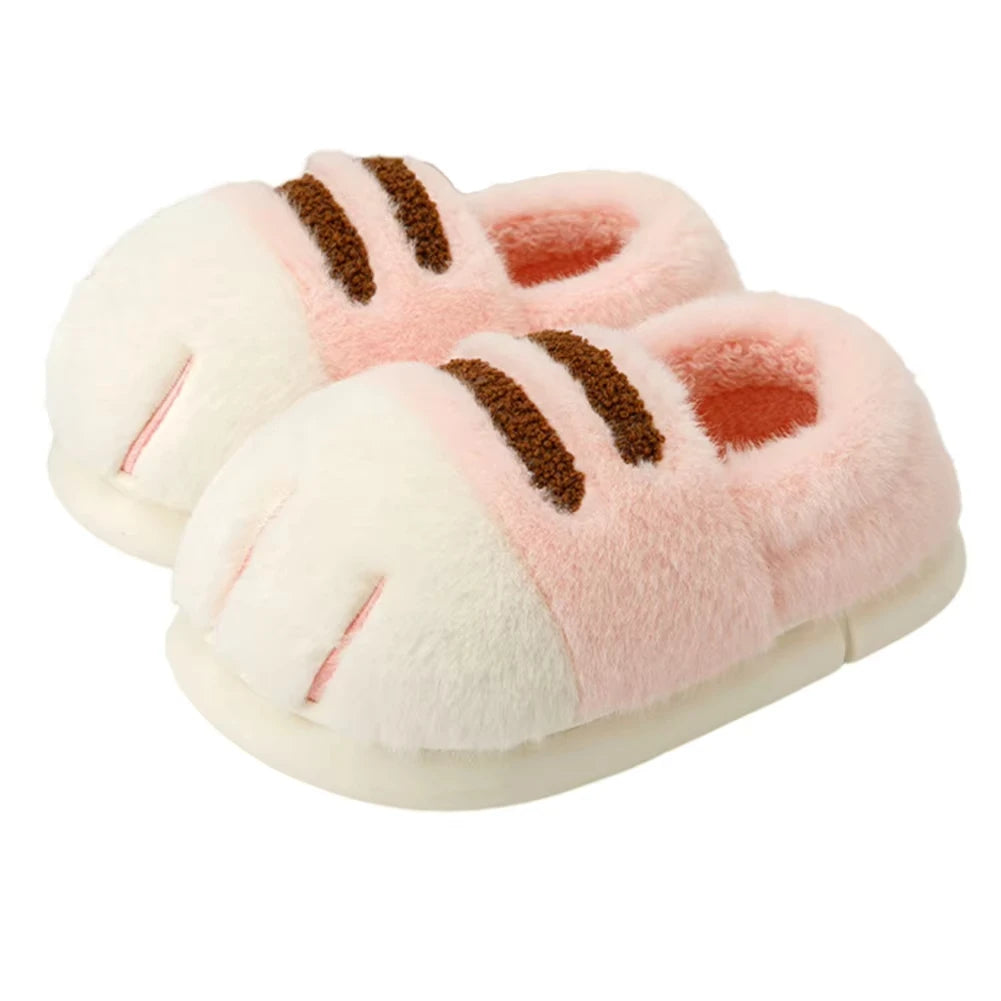 Adorable Kitty Claw Furry Slippers 🐾