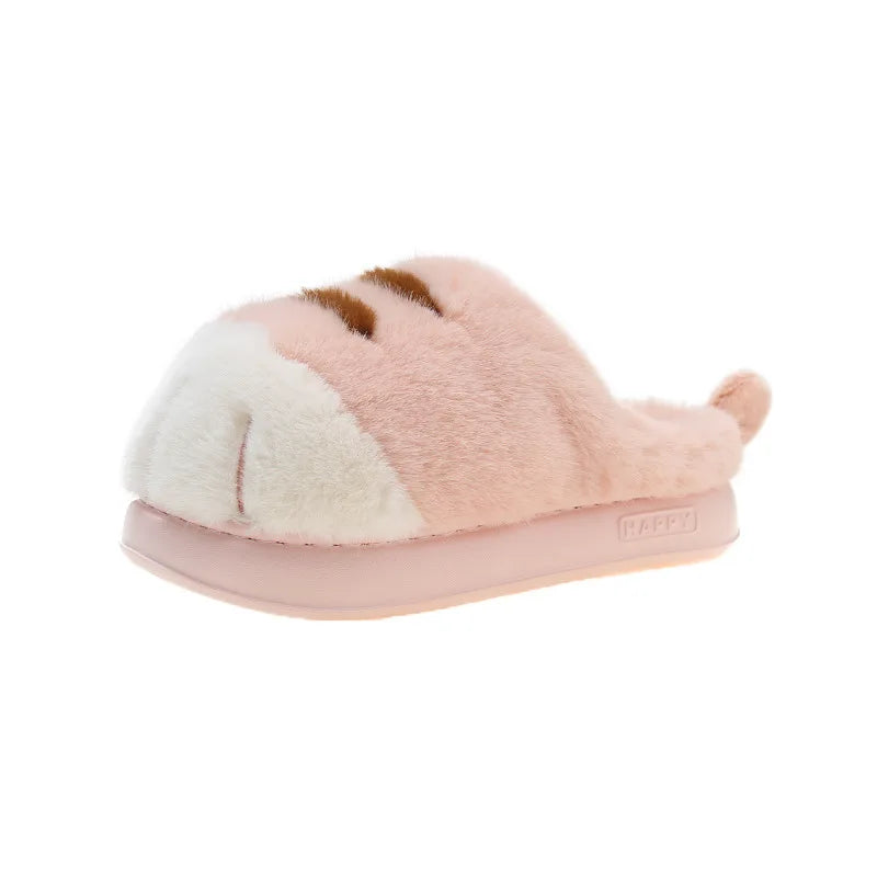 Adorable Kitty Claw Furry Slippers 🐾
