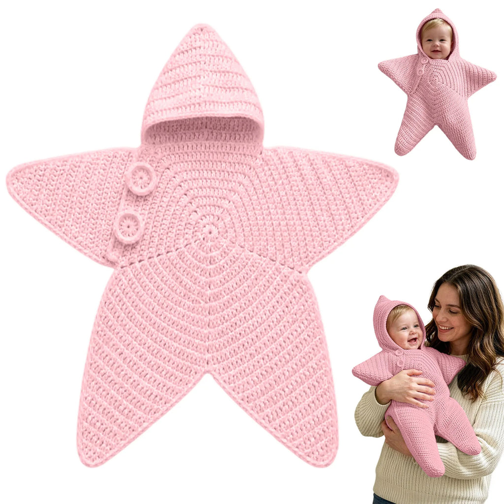 Baby Crocheted Romper Starfish