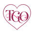 The Girly Obsessions TGO heart monogram logo